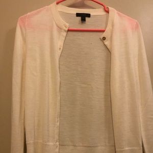 J crew button up cardigan
